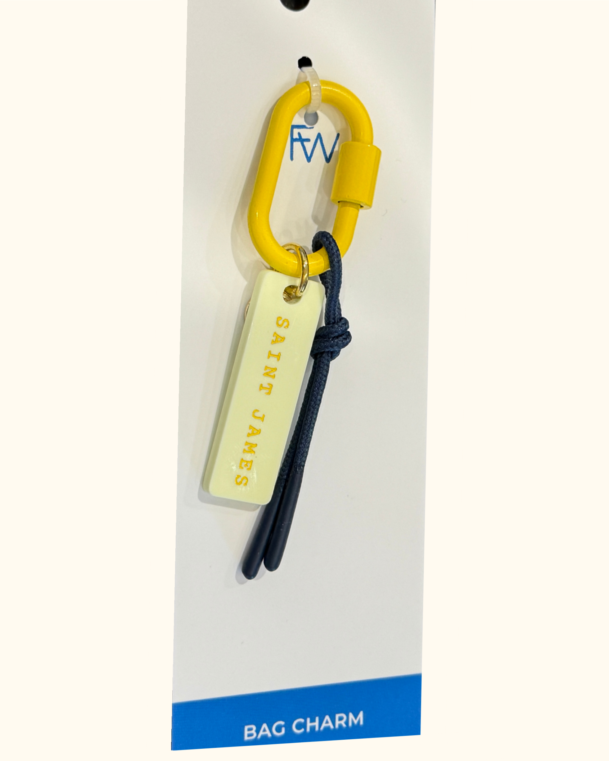 Custom Saint James Bag Charm