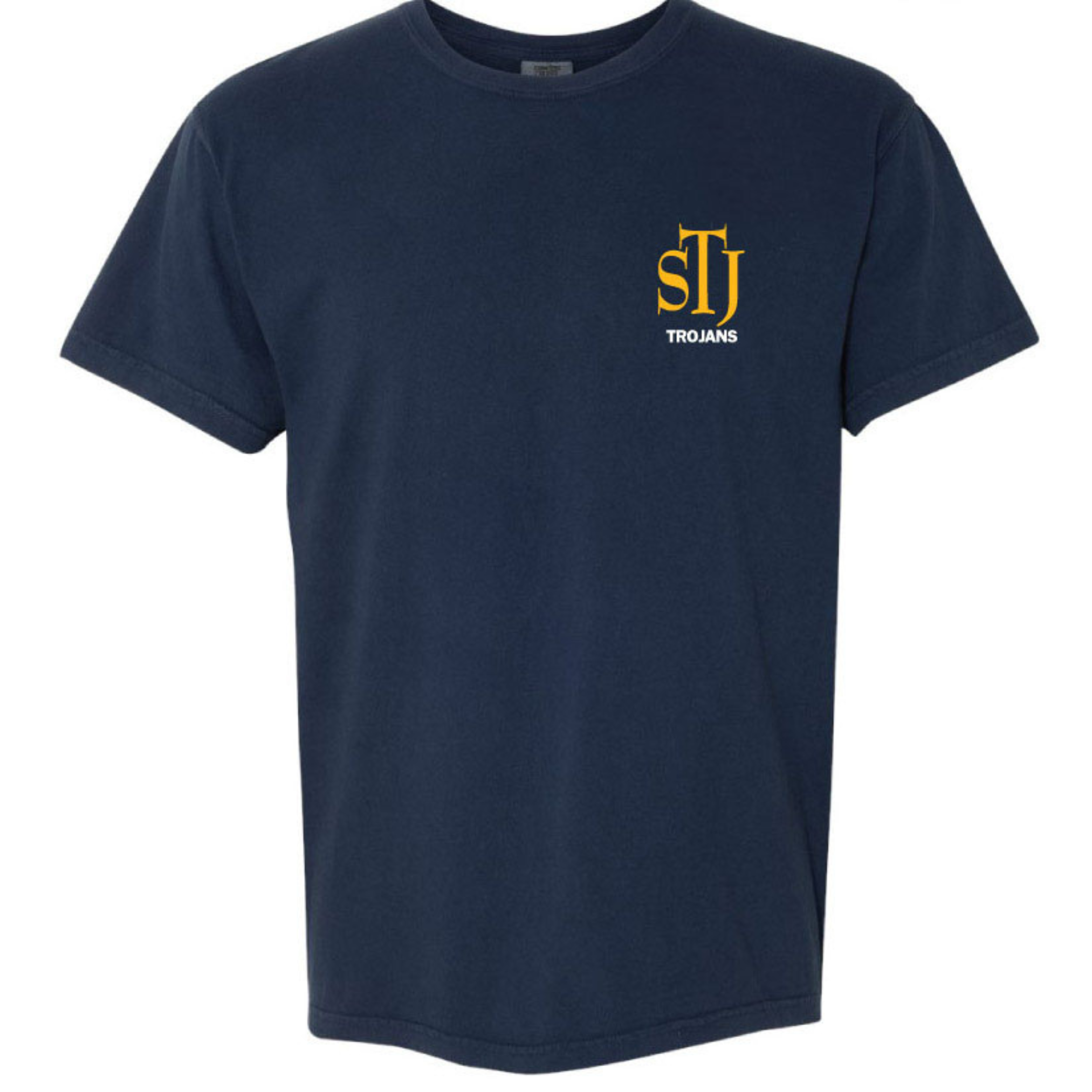 TROJANS Block Letters T-Shirt