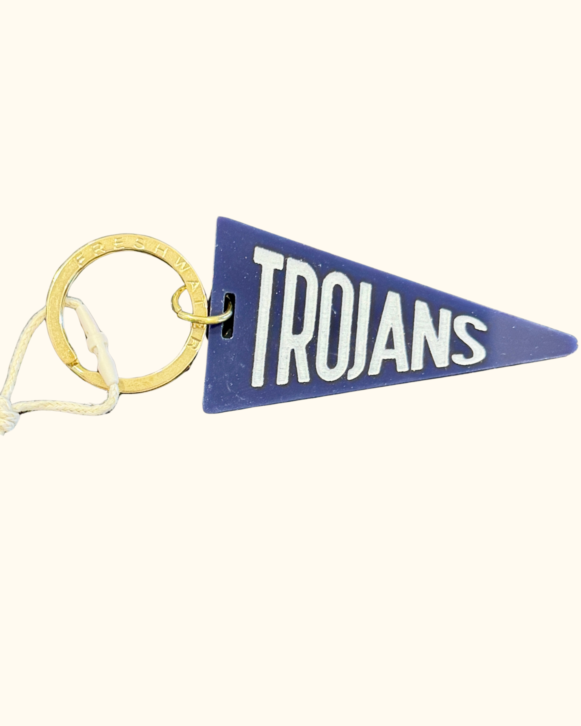 Custom Saint James Pennant Keychain