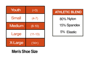 NEW Embroidered Performance Socks