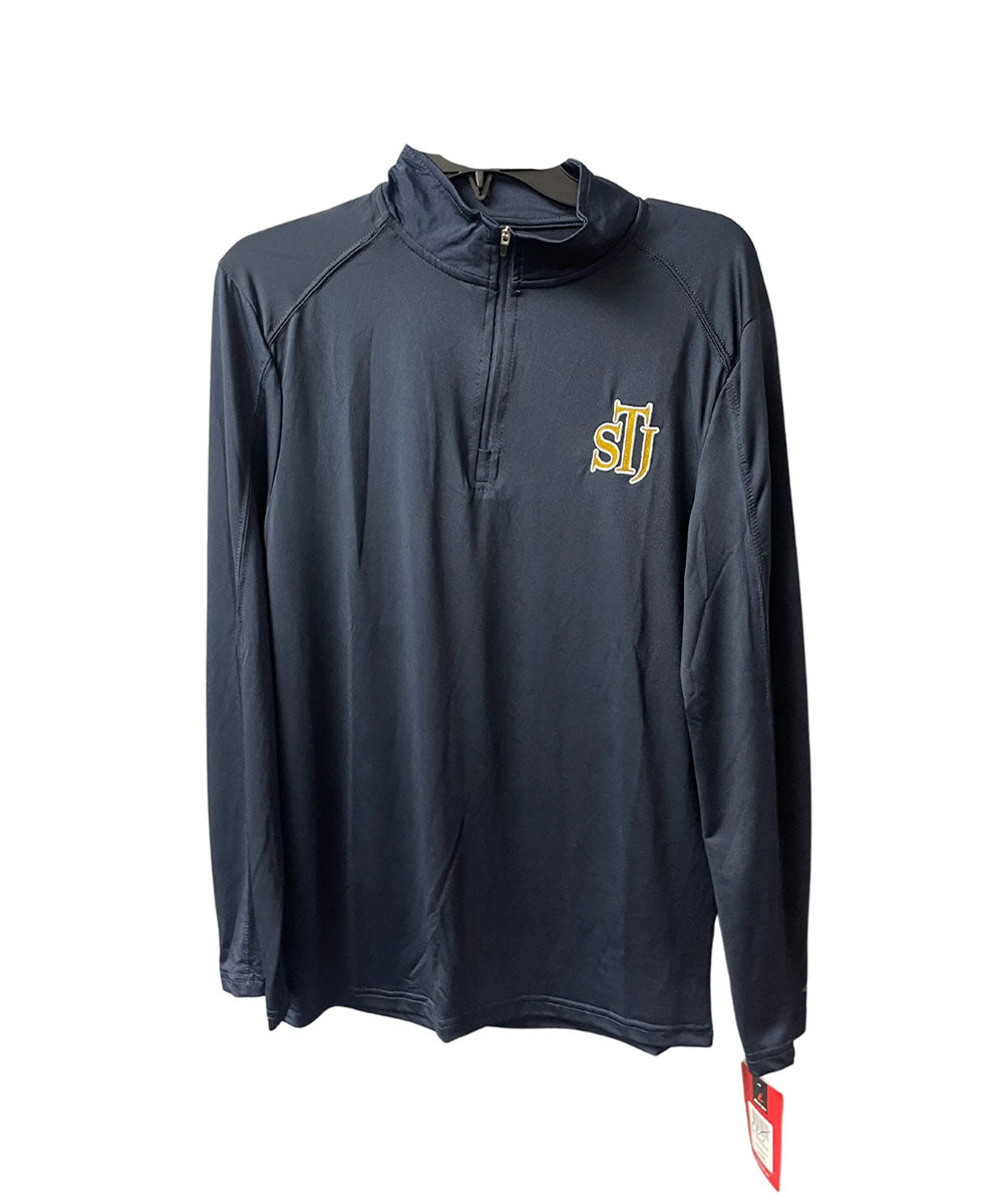 Quarter Zip Long Sleeve Pullover