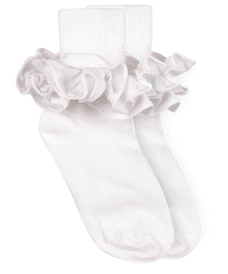 Jefferies Ruffle Cuffed Socks
