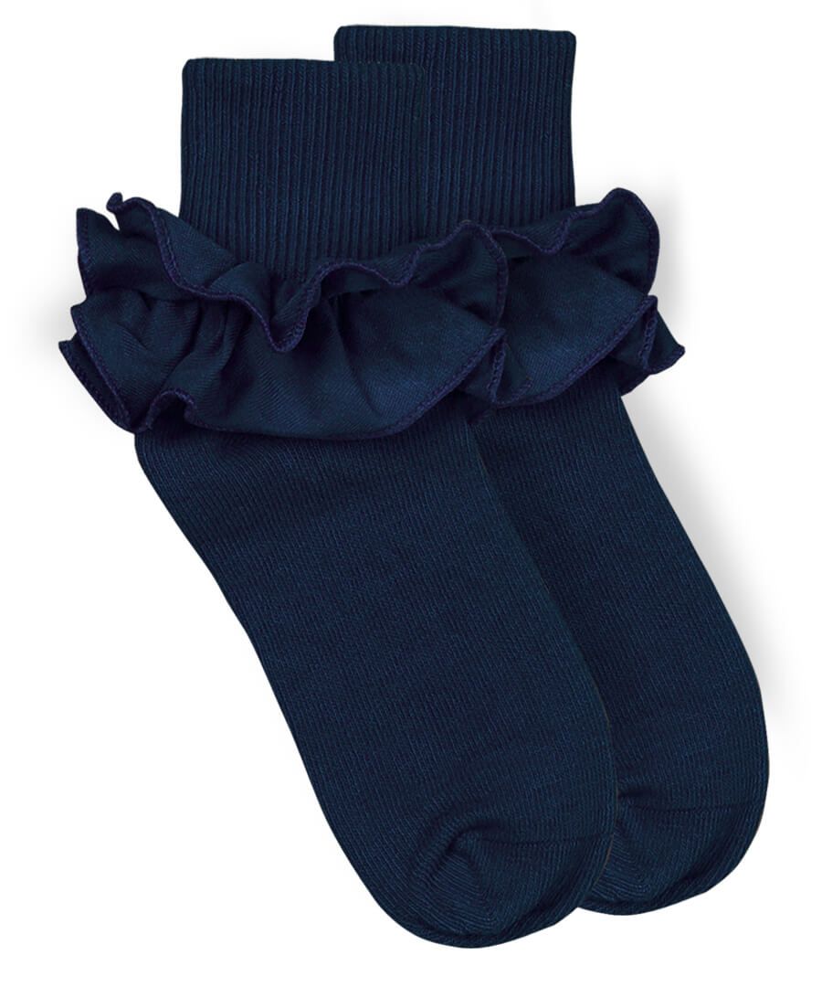 Jefferies Ruffle Cuffed Socks